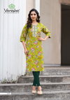 Trendy Barlin Vol 1 By Vaniska Barlin Printed Embroidery Kurti Wholesale Online